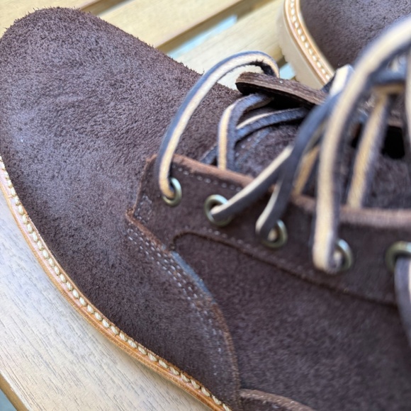 Viberg Scout Boot | Mocha Roughout | Sz 9.5 | New in Box | Vibram Sole, Complete main image 11